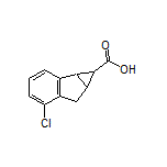 5-Chloro-1,1a,6,6a-tetrahydrocyclopropa[a]indene-1-carboxylic Acid