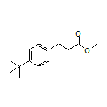 Methyl 3-[4-(tert-Butyl)phenyl]propanoate