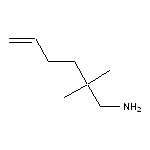 2,2-Dimethylhex-5-en-1-amine