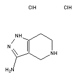 4,5,6,7-Tetrahydro-1H-pyrazolo[4,3-c]pyridin-3-amine dihydrochloride