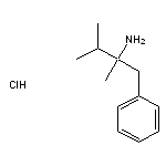 2,3-dimethyl-1-phenylbutan-2-amine hydrochloride