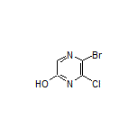 5-Bromo-6-chloropyrazin-2-ol