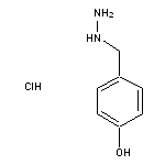 4-(hydrazinylmethyl)phenol hydrochloride