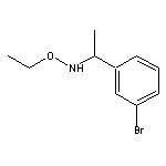 [1-(3-bromophenyl)ethyl](ethoxy)amine