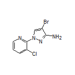 4-Bromo-1-(3-chloro-2-pyridyl)-1H-pyrazol-3-amine