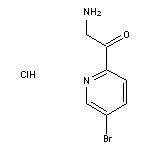 2-Amino-1-(5-bromopyridin-2-yl)ethanone Hydrochloride