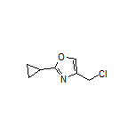 4-(Chloromethyl)-2-cyclopropyloxazole