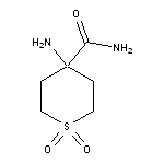 4-Aminotetrahydro-2H-thiopyran-4-carboxamide 1,1-Dioxide
