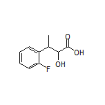 3-(2-Fluorophenyl)-2-hydroxybutanoic Acid
