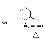rac-N-[(1R,2R)-2-aminocyclohexyl]cyclopropanesulfonamide hydrochloride