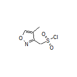 (4-Methylisoxazol-3-yl)methanesulfonyl Chloride
