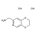 2H,3H-[1,4]Dioxino[2,3-c]pyridin-7-ylmethanamine Dihydrochloride