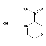 (3R)-morpholine-3-carboxamide hydrochloride