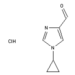 1-Cyclopropyl-1H-imidazole-4-carbaldehyde Hydrochloride