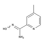 N’-hydroxy-4-methylpyridine-2-carboximidamide