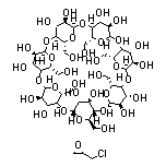 beta-Cyclodextrin polymer with 2-(Chloromethyl)oxirane