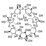6A,6B,6C,6D,6E,6F,6G-Heptathio-beta-cyclodextrin