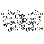 6A,6B,6C,6D,6E,6F,6G,6H-Octadeoxy-6A,6B,6C,6D,6E,6F,6G,6H-octaiodo-gamma-cyclodextrin