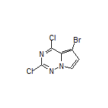 5-Bromo-2,4-dichloropyrrolo[2,1-f][1,2,4]triazine