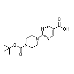 2-(4-Boc-1-piperazinyl)pyrimidine-5-carboxylic Acid