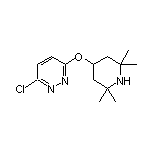 3-Chloro-6-[(2,2,6,6-tetramethyl-4-piperidyl)oxy]pyridazine