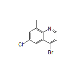 4-Bromo-6-chloro-8-methylquinoline