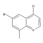 6-Bromo-4-chloro-8-methylquinoline