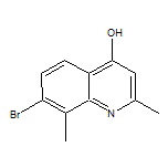 7-Bromo-2,8-dimethyl-4-hydroxyquinoline