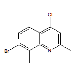 7-Bromo-4-chloro-2,8-dimethylquinoline