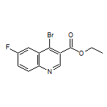 Ethyl 4-Bromo-6-fluoroquinoline-3-carboxylate