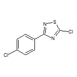 5-Chloro-3-(4-chlorophenyl)-1,2,4-thiadiazole