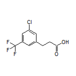 3-[3-Chloro-5-(trifluoromethyl)phenyl]propanoic Acid