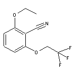 2-ethoxy-6-(2,2,2-trifluoroethoxy)benzonitrile