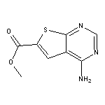 Methyl 4-aminothieno[2,3-d]pyrimidine-6-carboxylate