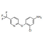 3-Chloro-4-[[5-(trifluoromethyl)pyridin-2-yl]oxy]aniline