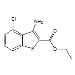 Ethyl 3-Amino-4-chloro-1-benzothiophene-2-carboxylate