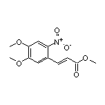 Methyl (E)-3-(4,5-Dimethoxy-2-nitrophenyl)acrylate