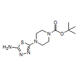 1-Boc-4-(5-amino-1,3,4-thiadiazol-2-yl)piperazine