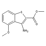 Methyl 3-Amino-4-methoxybenzo[b]thiophene-2-carboxylate