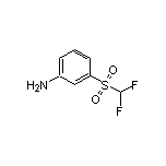 3-[(Difluoromethyl)sulfonyl]aniline