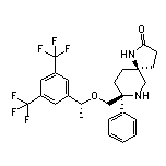 (5S,8S)-8-[[(R)-1-[3,5-Bis(trifluoromethyl)phenyl]ethoxy]methyl]-8-phenyl-1,7-diazaspiro[4.5]decan-2-one