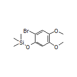 (2-Bromo-4,5-dimethoxyphenoxy)trimethylsilane
