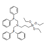 N,N-Bis[(diphenylphosphino)methyl]-3-(triethoxysilyl)-1-propanamine