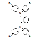 1,2-Bis[(3,6-dibromo-9H-carbazol-9-yl)methyl]benzene