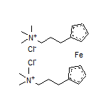 1,1’-Bis[3-(trimethylammonio)propyl]ferrocene Dichloride