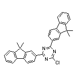 2-Chloro-4,6-bis(9,9-dimethyl-9H-fluoren-2-yl)-1,3,5-triazine