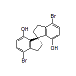 (R)-4,4’-Dibromo-2,2’,3,3’-tetrahydro-1,1’-spirobi[indene]-7,7’-diol