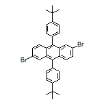 2,6-Dibromo-9,10-bis[4-(tert-butyl)phenyl]anthracene