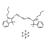 1,1’-Dibutyl-3,3,3’,3’-tetramethylindotricarbocyanine Hexafluorophosphate