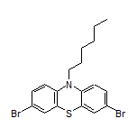 3,7-Dibromo-10-hexyl-10H-phenothiazine
